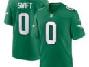 D'Andre Swift Philadelphia Eagles Nike Youth Game Jersey - Kelly Green