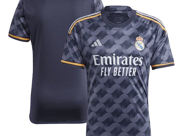 Los Merengues adidas 2023/24 Away Replica Jersey - Navy