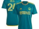 Jalen Neal LA Galaxy adidas 2024 LA Kit Replica Player Jersey - Green/White
