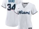 Liam Hicks Miami Marlins Nike Women's Home Replica Jersey - White
