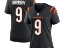 Joe Burrow Cincinnati Bengals Women's Nike Player Game Jersey - Black/Orange
