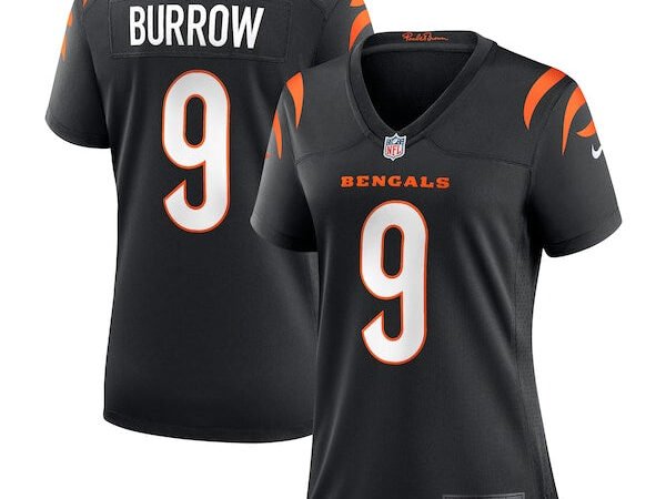 Joe Burrow Cincinnati Bengals Nike Women's Game Jersey - Black