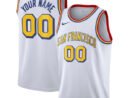 Golden State Warriors Nike Unisex 2019/20 Custom Swingman Jersey - White - Classic Edition