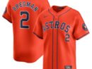 Alex Bregman Houston Astros Nike Alternate Limited Player Jersey – Orange