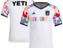 Austin FC adidas 2024 Pride Pre-Match Top - White