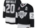 Luc Robitaille Los Angeles Kings Youth 1992 Blue Line Player Jersey - Black