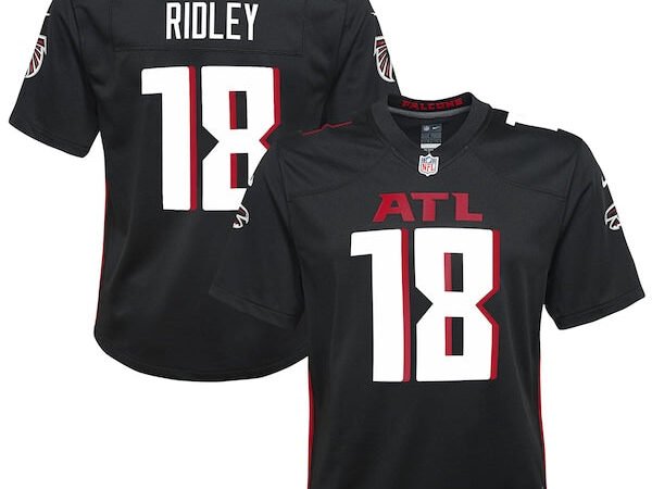 Calvin Ridley Atlanta Falcons Nike Youth Player Game Jersey - Black