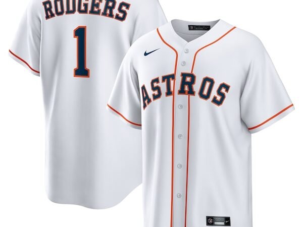 Brendan Rodgers Houston Astros Nike Home Replica Jersey - White