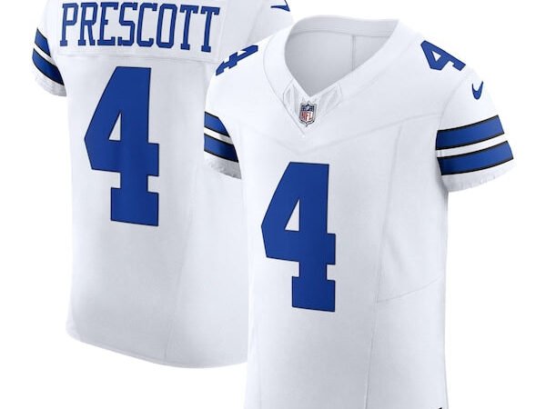 Dak Prescott Dallas Cowboys Nike Vapor F.U.S.E. Elite Jersey - White