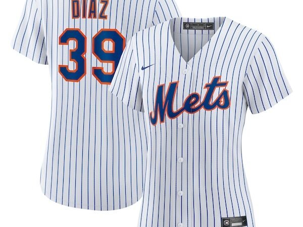 Edwin Díaz New York Mets Nike Women's Home Replica Jersey - White