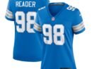 D.J. Reader Detroit Lions Nike Women's Team Game Jersey -  Blue
