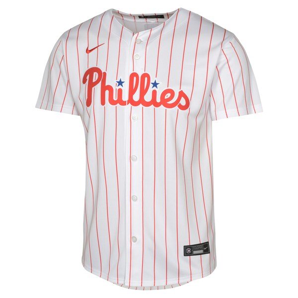 Bryce Harper Philadelphia Phillies Youth Limited Player Jersey - White/Cream/Light Blue