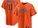 Cam Smith Houston Astros Nike Alternate Replica Jersey - Orange/White