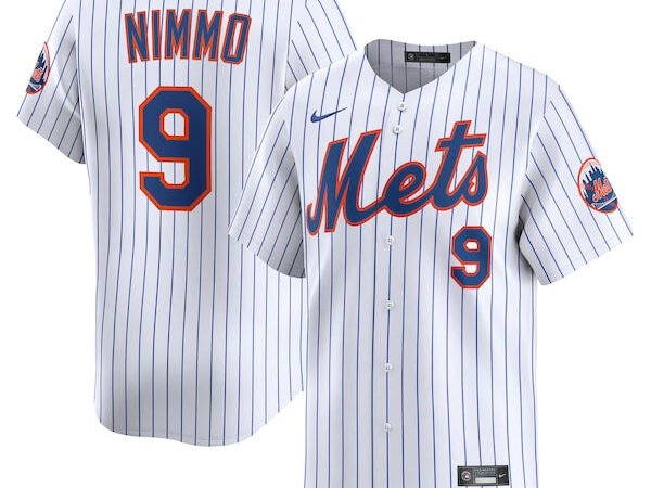 Brandon Nimmo New York Mets Nike Home Limited Player Jersey - White