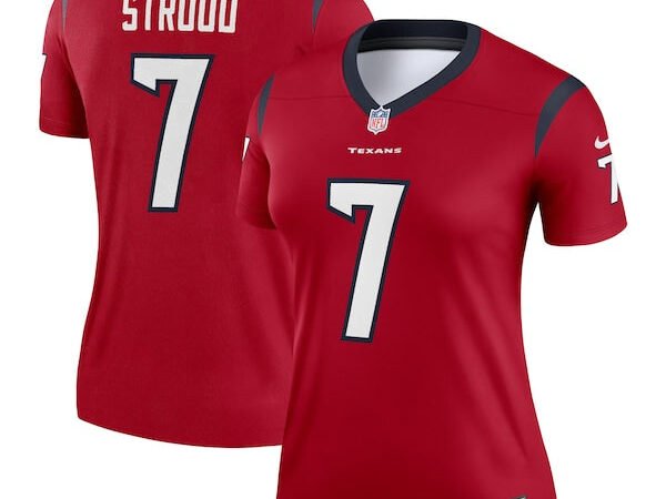 C.J. Stroud Houston Texans Nike Women's  Legend Jersey - Red/Navy