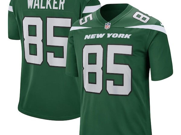 Wesley Walker New York Jets Nike Game Retired Player Jersey - Gotham Green/White