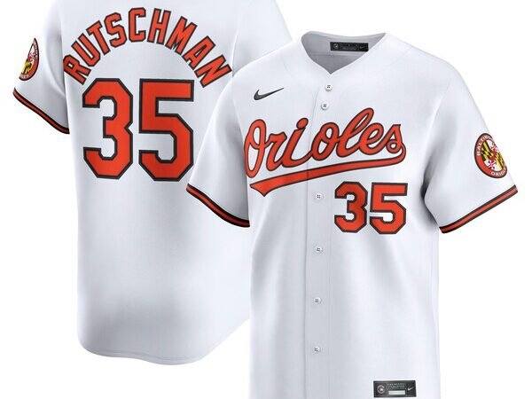 Adley Rutschman Baltimore Orioles Nike Home Limited Player Jersey - White