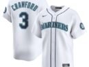 J.P. Crawford Seattle Mariners Nike Home Limited Player Jersey - White