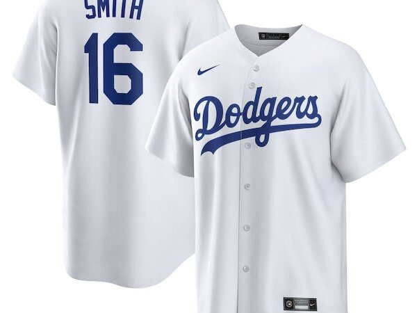 Will Smith Los Angeles Dodgers Nike Home Official Replica Player Jersey - White