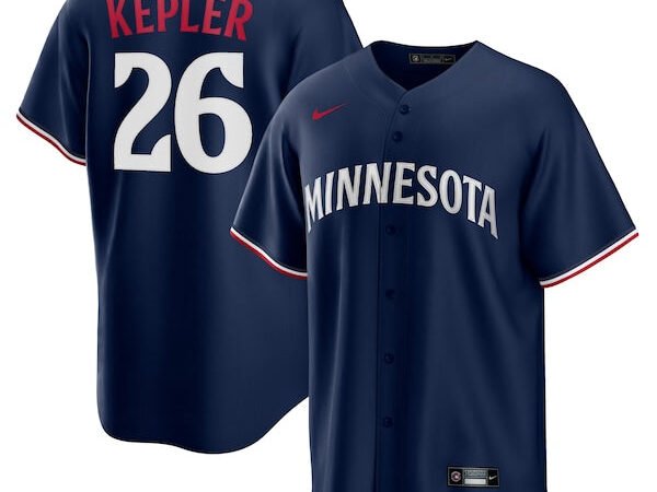 Max Kepler Minnesota Twins Nike Alternate Replica Jersey - Navy/White