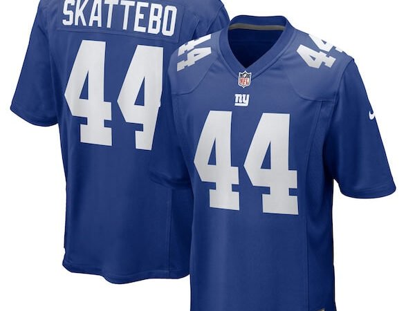 Cam Skattebo New York Giants Nike Team Game Player Jersey - Royal