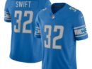 D'Andre Swift Detroit Lions Nike Vapor F.U.S.E. Limited Jersey - Blue