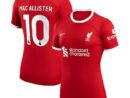 Alexis Mac Allister Liverpool Nike Women's 2023/24 Home Replica Player Jersey - Red/White