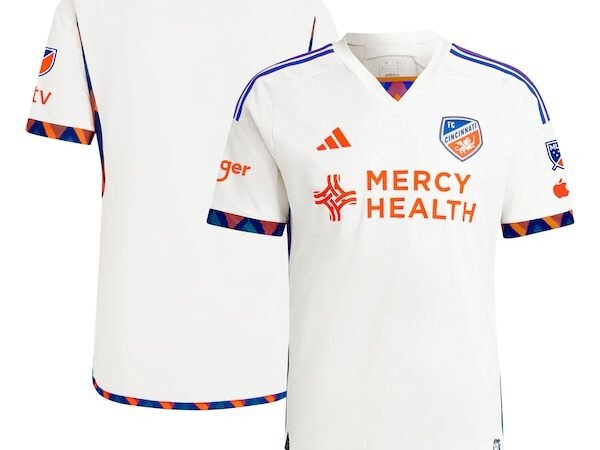 FC Cincinnati adidas 2024 The Canvas Kit Authentic Jersey - White