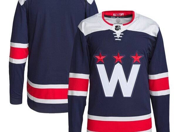 Washington Capitals adidas Alternate Authentic Jersey - Navy