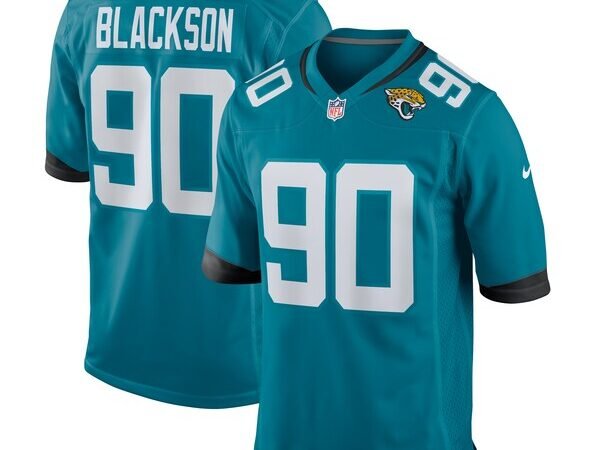 Angelo Blackson Jacksonville Jaguars Nike Team Game Jersey - Teal