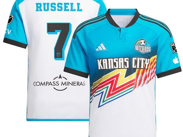 Johnny Russell Sporting Kansas City adidas 2024 Archive Authentic Jersey - White