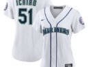 Women's Seattle Mariners Ichiro Suzuki Nike White 2025 Baseball Hall of Fame Replica Jersey