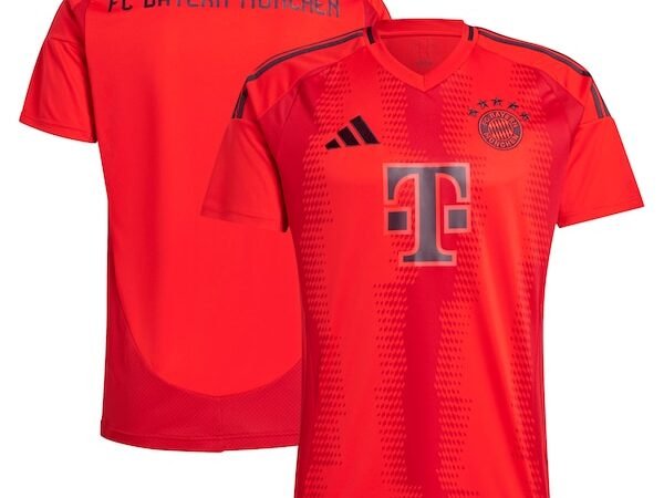 Bayern Munich adidas 2024/25 Home Replica Jersey - Red