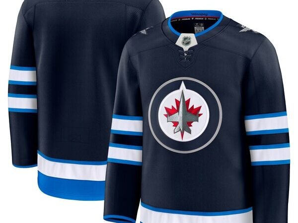 Winnipeg Jets Home Premium Jersey - Navy/White