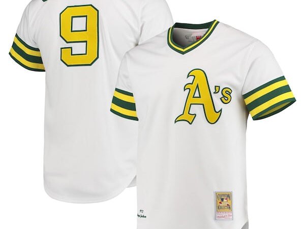 Reggie Jackson Oakland Athletics 1972 Cooperstown Collection Authentic Jersey - White