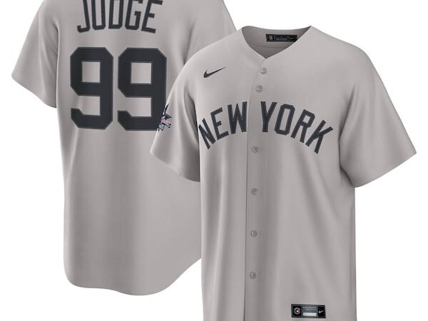 Aaron Judge New York Yankees Nike 2025 MLB All-Star Game Road Limited Player Jersey - Gray
