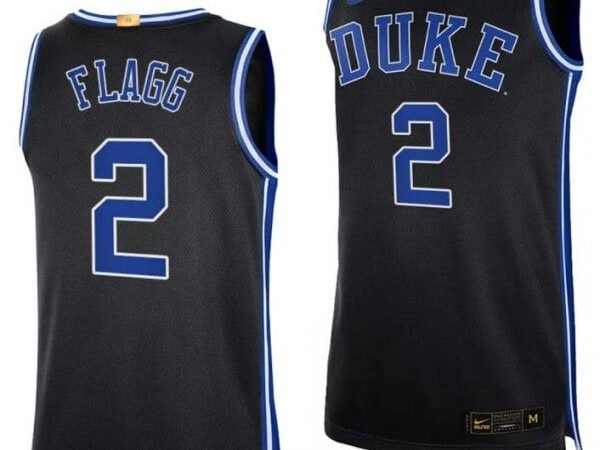 Cooper Flagg Duke Blue Devils Nike Youth #2 Basketball Jersey - Black