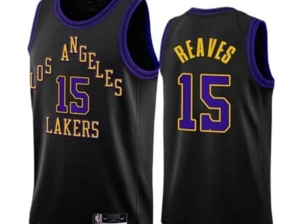 Austin Reaves Los Angeles Lakers Nike Unisex Swingman Jersey - City Edition - Black