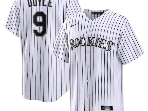 Brenton Doyle Colorado Rockies Nike  Youth Home Replica Jersey - White