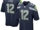 12s Seattle Seahawks Nike Team Game Jersey -  College Navy