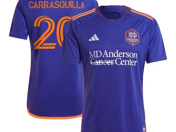 Adalberto Carrasquilla Houston Dynamo FC adidas 2024 Still Holdin' Replica Player Jersey – Purple