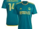 Chicharito LA Galaxy adidas 2024 LA Kit Replica Player Jersey - Green