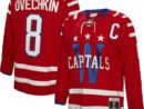 Alexander Ovechkin Washington Capitals Captain Patch 2015 Winter Classic Blue Line Player Jersey - Red