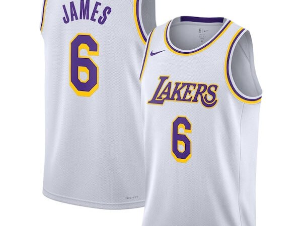 LeBron James Los Angeles Lakers Nike Unisex Swingman Jersey - Association Edition - White