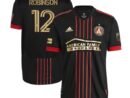 Miles Robinson Atlanta United FC adidas 2021 The BLVCK Kit Authentic Jersey