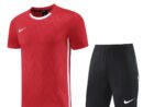 Nike Short Sleeve Training Jersey Set-ND06- Red/White