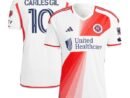 Carles Gil New England Revolution adidas 2024 Defiance Authentic Jersey - White