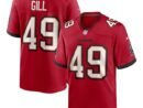 Cam Gill Tampa Bay Buccaneers Nike Game Jersey - Red