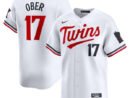 Bailey Ober Minnesota Twins Nike Home Limited Player Jersey - White