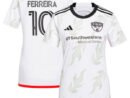 Jesus Ferreira FC Dallas adidas Women's 2024 Burn Baby Burn Replica Player Jersey - White
